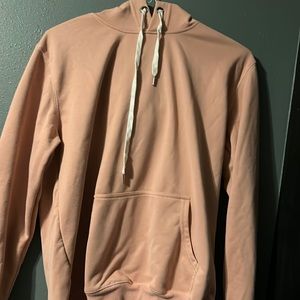 Light pink hoodie with cherry blossom design